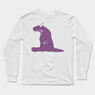 Sleeping Purple Dragon Long Sleeve T-Shirt